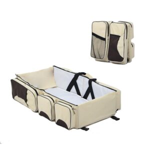 3 in 1 Baby Travel Bag - Beige