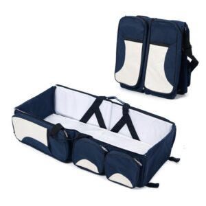 3 in 1 Baby Travel Bag - azul