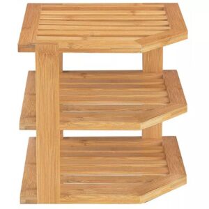Bamboo corner rack